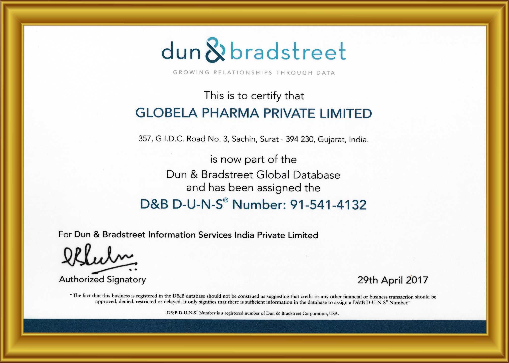 certificate 2018