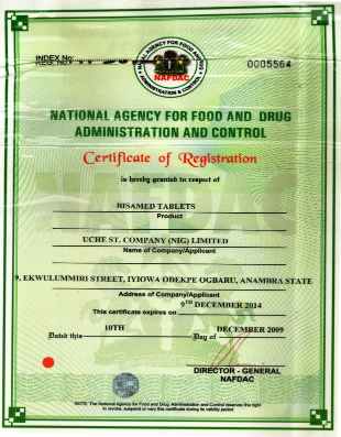 certificate 2018